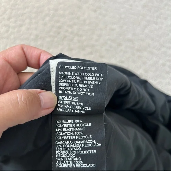 Vuori Jacket Women Small Canyon Insulated Stretch Relaxed Fit Outdoors Black - Picture 8 of 12